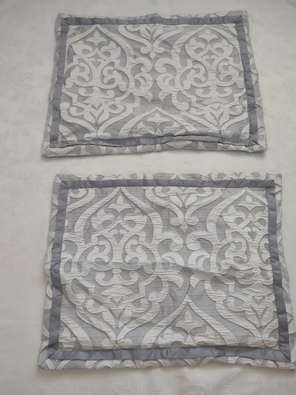 3 Piece Comforter Duvet Jacquard Medallion 2 Pillow Shams